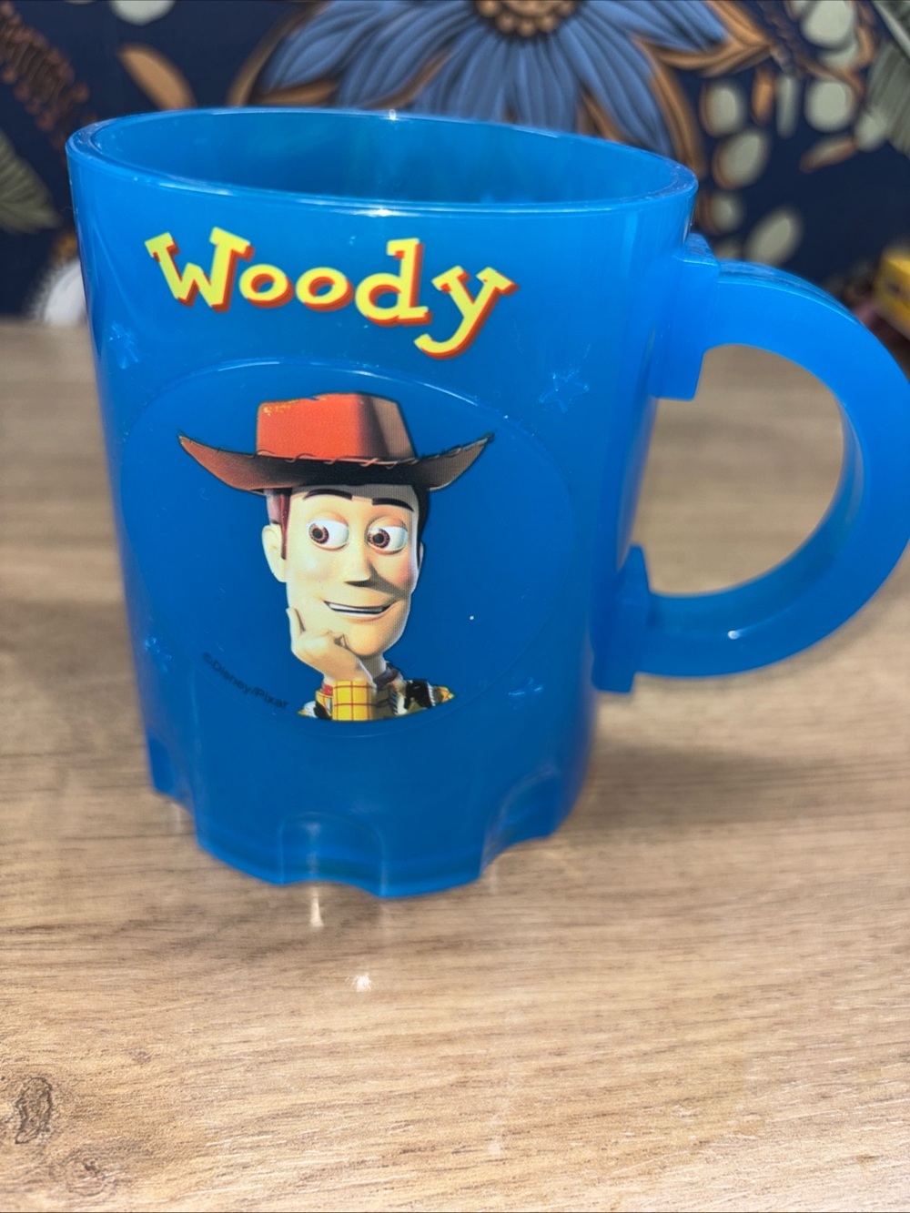Vintage Disney/Pixar Blue Toy Story 2 Plastic Mug